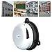4 Inch Electric Bell DC12V Door Signal Bell Warehouse Signal Siren Factory Alarm Bell No Spark Electric Doorbell for 300-400㎡