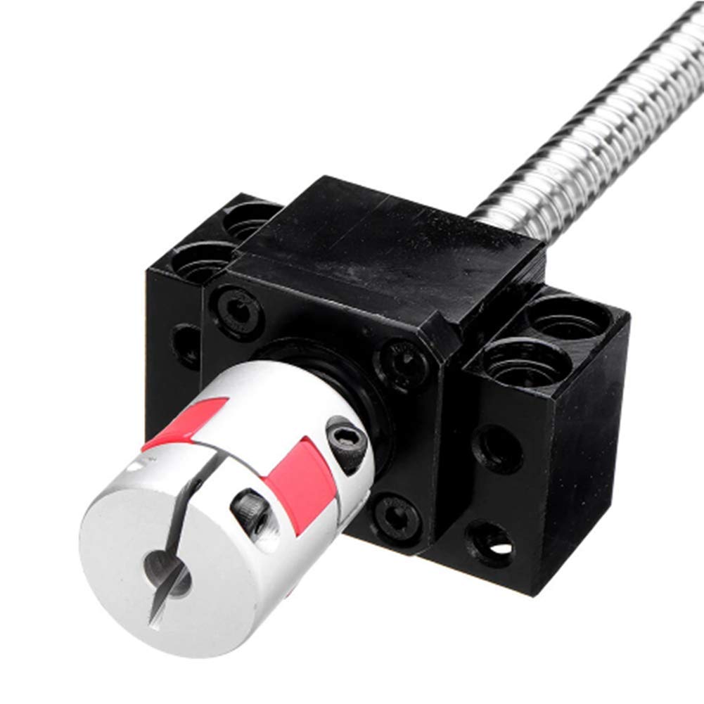 Sfu1204 500Mm Kugelumlaufspindel + 1204 Kugelumlaufmutter + Muttergehäuse + Bk / Bf10 Endstützen + 6,35X10Mm Kupplung