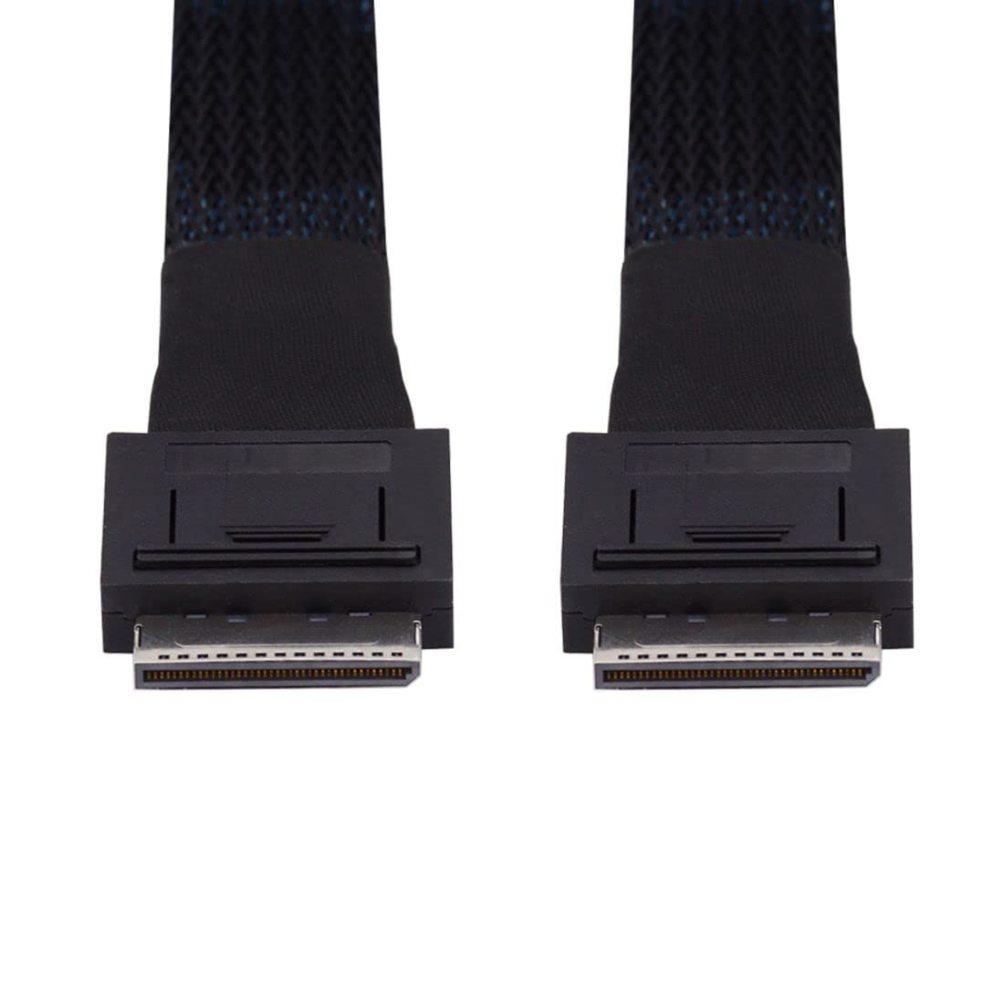chenyang CY SFF-8611 a SFF-8611 - Cavo OCuLink PCIe PCI-Express SFF-8611, 8 x 8-Lane maschio a spina SSD, 50 cm