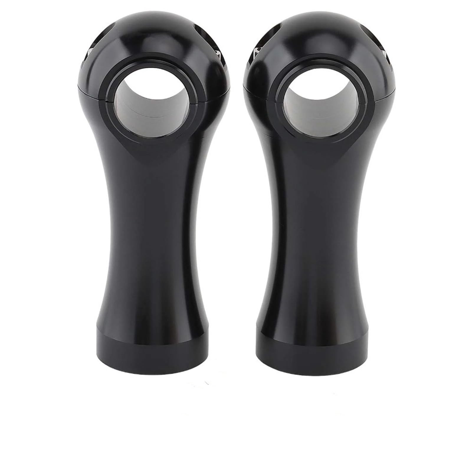 Compatible con Universal Moto Dirt Bikes Manillar Elevador Elevadores De Manillar De Motocicleta Abrazadera con Piezas De Perno Montaje De Manillar(32MM Black)