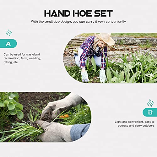 Herramientas manuales de jardinería 2 piezas miniatura 5