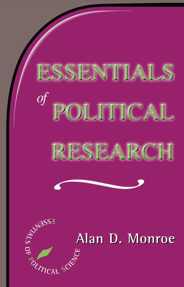 Essentials Of Political Research      1st Edition, Kindle Edition