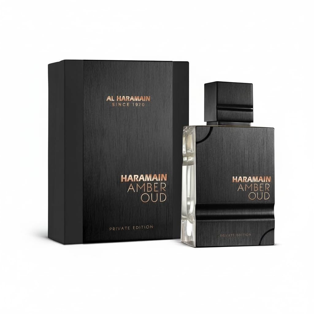 Al Haramain Amber Oud Private Edition Eau de Parfum 60ml – Luxury Unisex Arabian Oud Fragrance – Intense Warm Amber & Woody Scent, Long-Lasting Premium Perfume Spray