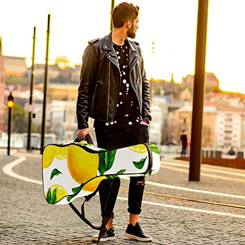Housse de transport étanche pour guitare avec bandoulière réglable Texture antique, Multicolore 10., 42.9×16.9×4.7 in… - Les Beatles, Paul McCartney, John Lennon, RIngo Starr, George Harrison Housse de transport étanche pour guitare avec bandoulière réglable Texture antique, Multicolore 10., 42.9x16.9x4.7 in… – Image 7
