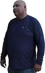 Camisa Térmica com Proteção Solar Uv 50+ Plus Size Perfis até 205 kilos