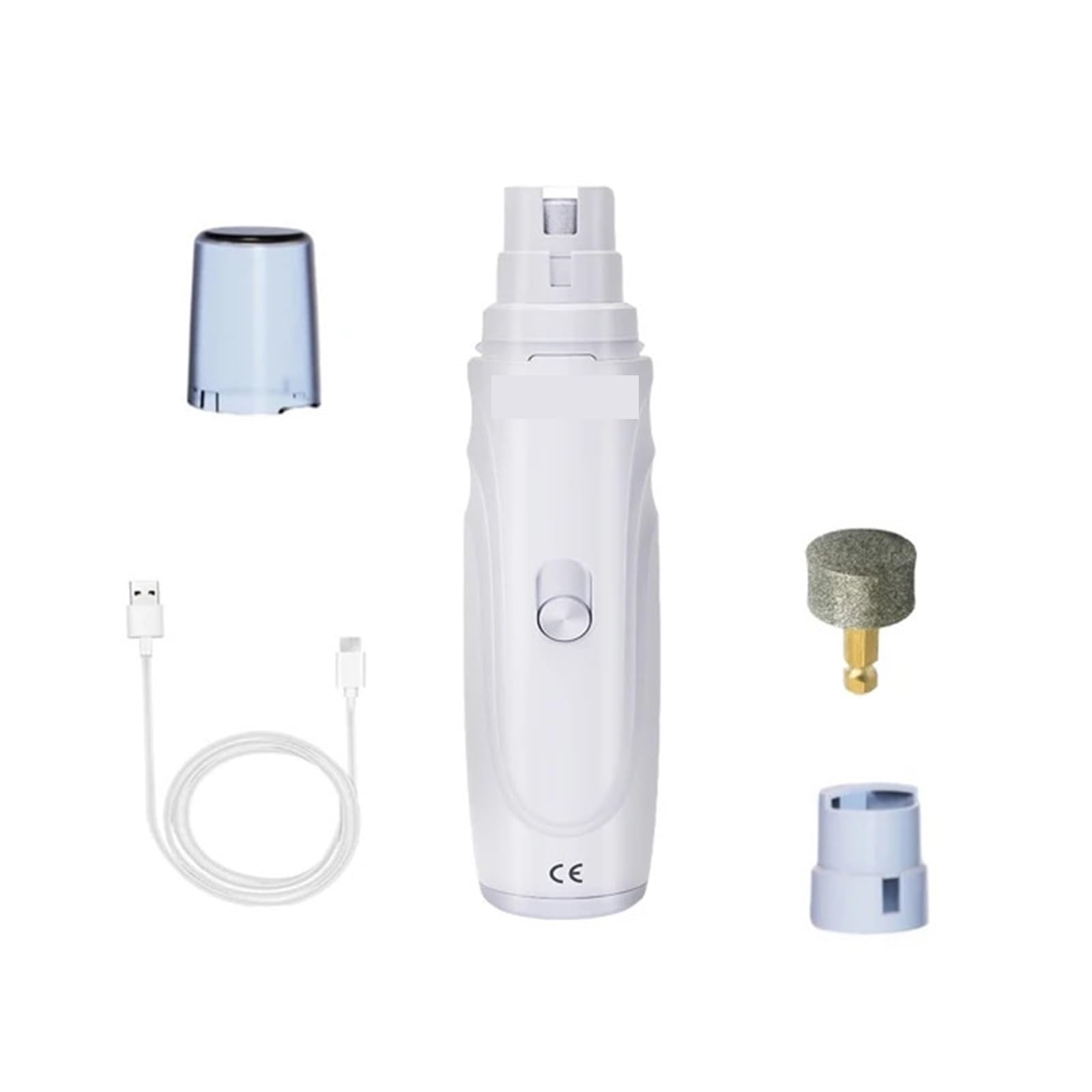 Broyeur De Griffes De Chien Électrique, Rechargeable Par USB, For Ongles De Chien