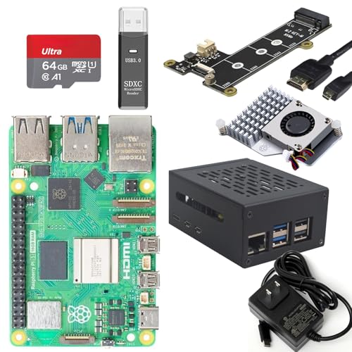 新品未使用　ラズベリーパイ5 8G 楽天市場】正規品 ラズベリーパイ5 8G 3点セット [本体 + 公式