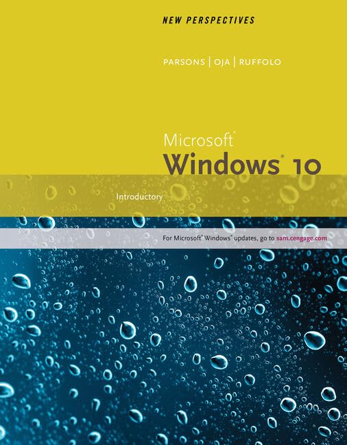 Bundle: New Perspectives Microsoft Windows 10: Introductory, Loose-Leaf Version + Mindtap for Carey/Pinard/Shaffer/Shellman/Vodnik's the New ... & Office 2019, 2 Terms Printed Access Card