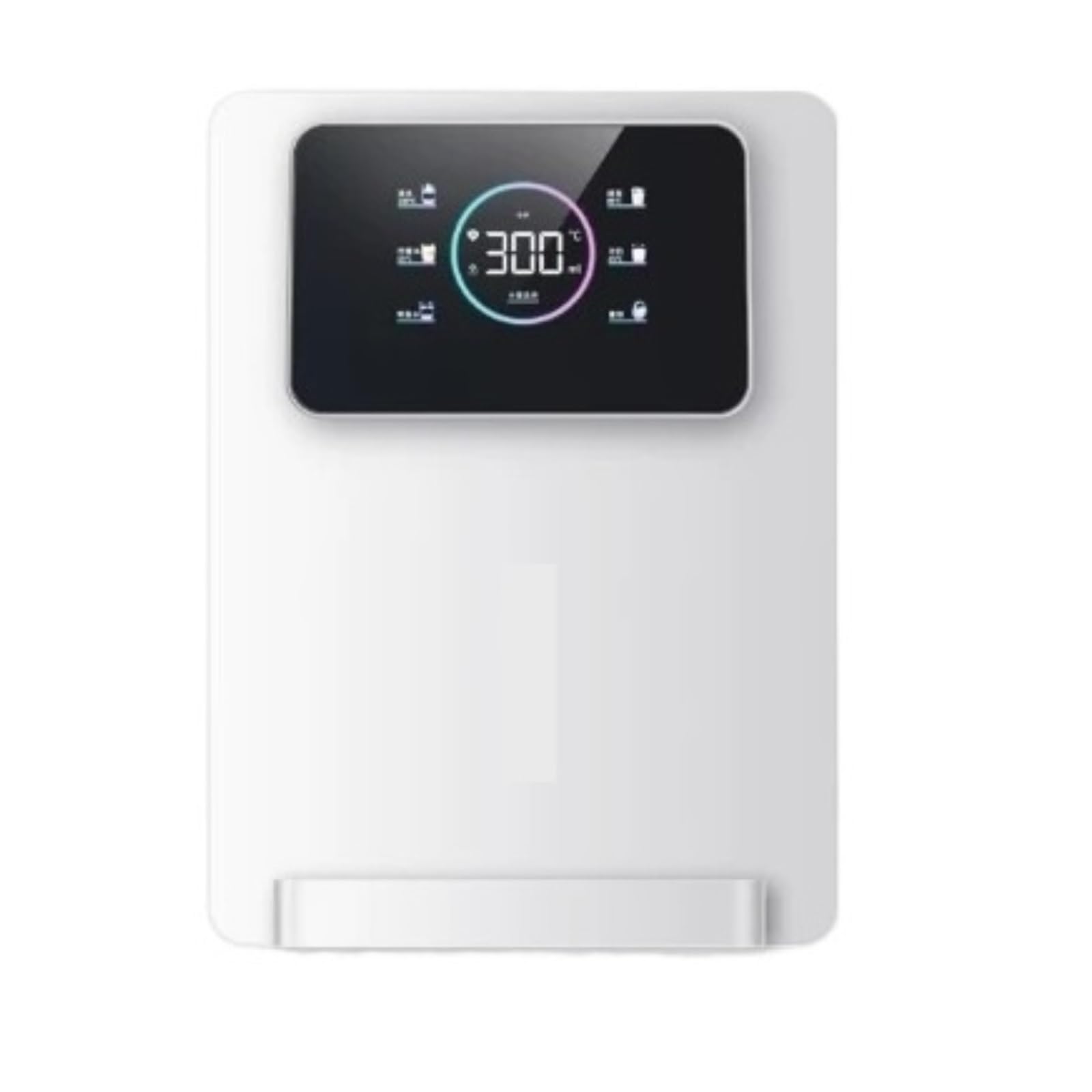 Eretyret A Water Dispenser Colorful Large Screen Boiler Wall-Mounted Household Drinking Machine Instant Hot Type Quiet Operation(A)