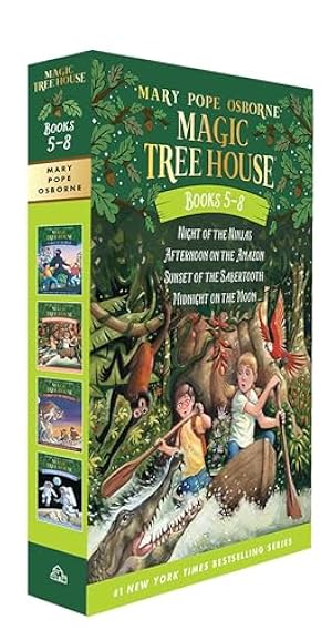 Amazon.com: Magic Tree House Graphic Novel Starter Set: (A Graphic ...