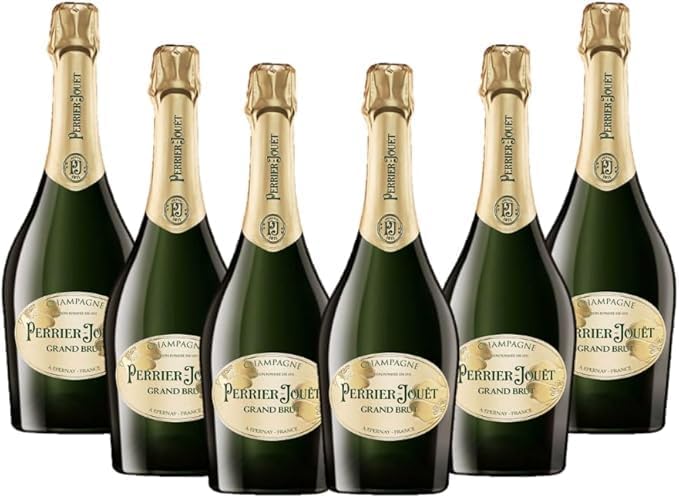 Perrier-Jouët - Champagne Grand Brut - Cassa di 6 x 75 cl