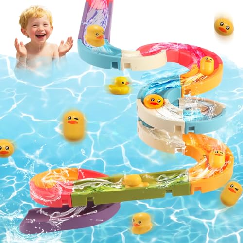 Fracurs Duck Slide Bath Toy Set
