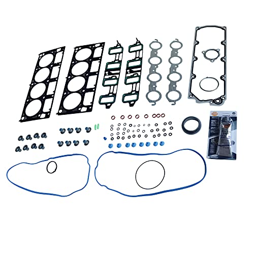 Image of Partsflow Head Gasket Set For Cadillac Escalade For Chevrolet Express For Chevrolet Silverado For Chevrolet Suburban For Gmc Savana For Gmc Sierra For Gmc Yukon Xl For Hummer H2 6.0L V8 (16 Valve)
