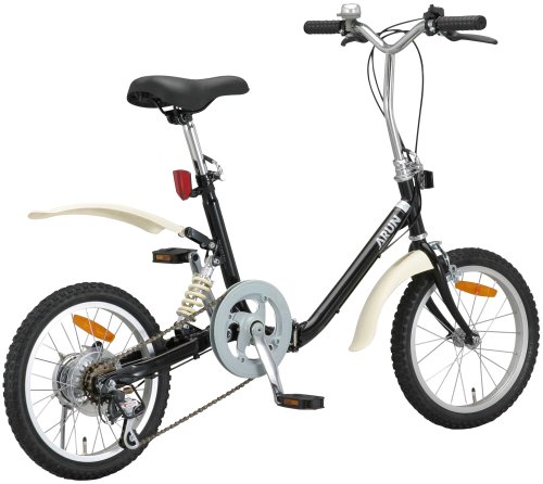 Amazon | ARUN(アラン) 16インチ3段リアサス折りたたみ自転車【3カラー