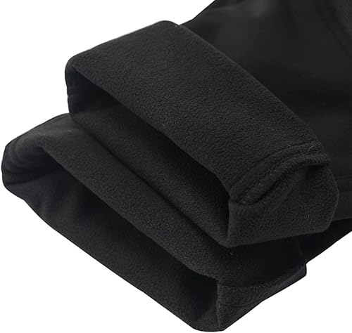 Miniatura 6 de Jingle Bongala Pantalones de senderismo impermeables con forro polar y cintura elástica para niños y niñas, pantalones de nieve aislados