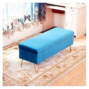 Llhttdmbdfc Sitzbank mit Stauraum, blau, 80'