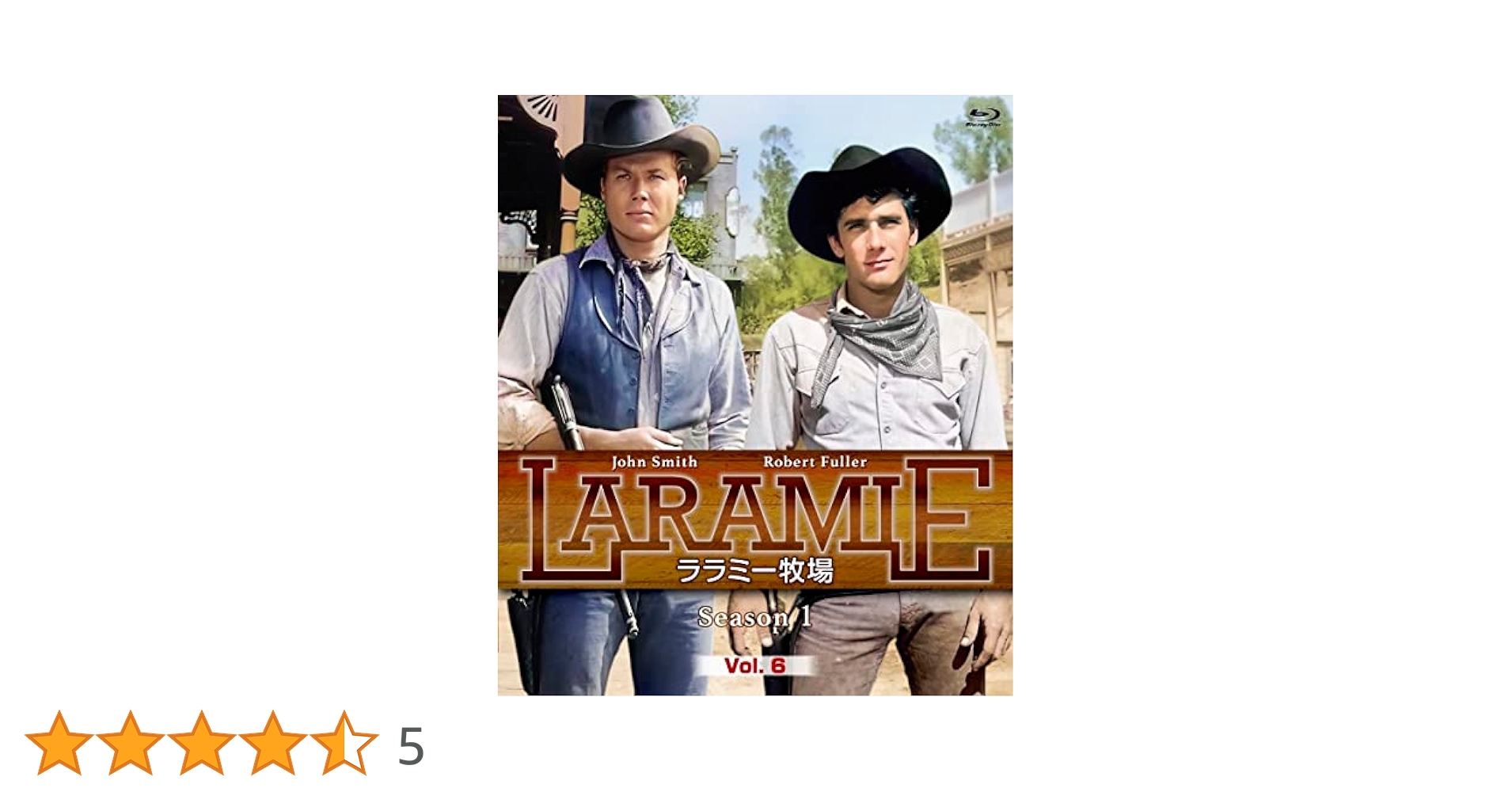 Amazon.co.jp: ララミー牧場 Season1 Vol.6 blu-ray : ジョン