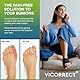Bunion Corrector für Frauen und Männer: Orthopädische Ballenzwinge - Großzehenrichter - Nicht-chirurgische Korrektur des Hallux Valgus für Tages-/Nachtstütze (2 Stück)