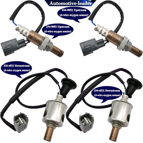 4Pcs Sensor de Oxígeno Upstream Downstream para Lexus GS350 2007-2008 miniatura 2