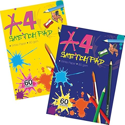 Artbox A4 Sketch Pad - Assorted (Sheet of 60) Cover