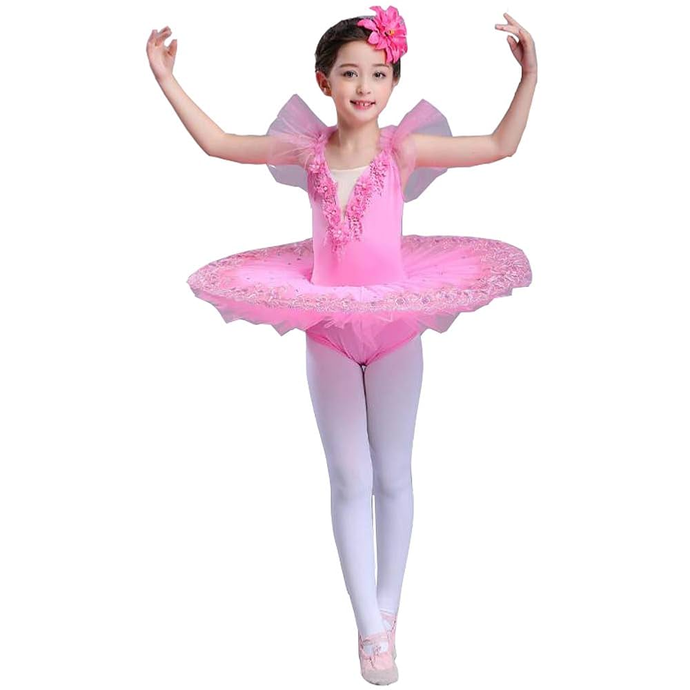 Amazon | バレエ レオタード キッズ バレエ レオタード 子供 100