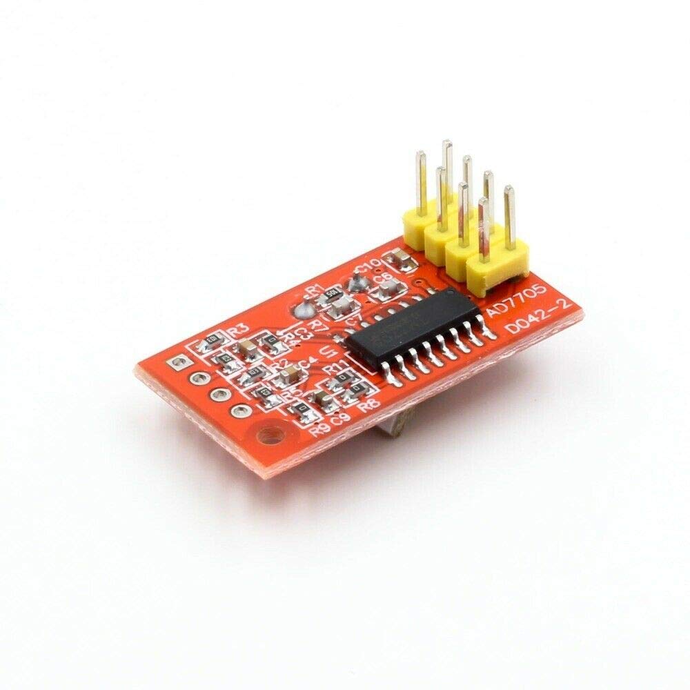 5 pz AD7705 Doppio modulo di acquisizione dati ADC a 16 bit guadagno di ingresso programmabile SPI