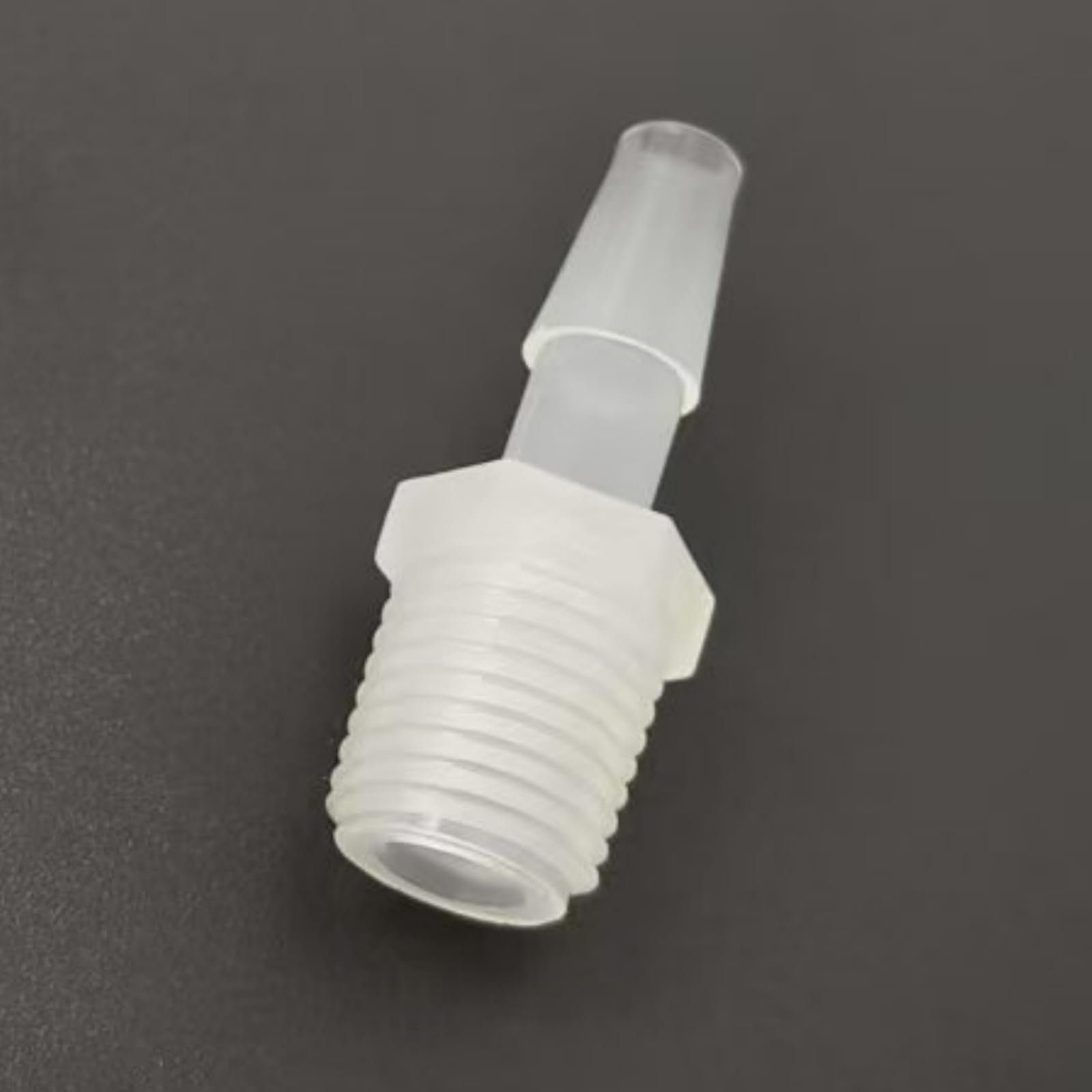 Accesorios de plástico para manguera – Conectores roscados macho/hembra NPT de 1/8 para laboratorio y maquinaria de alimentos, paquete de 100