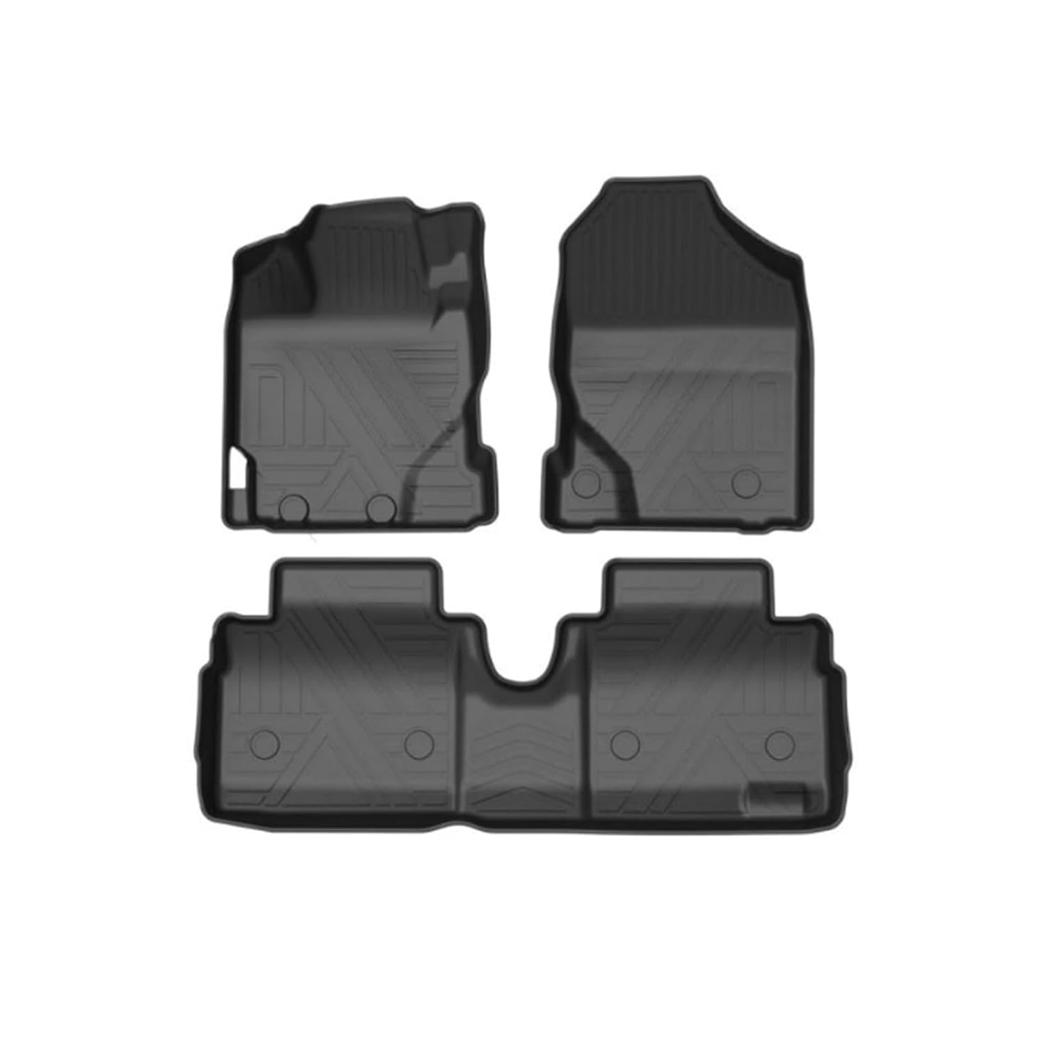 GediZ TPE Car Floor Mat The Left Driving Car Floor Liner Carpet Mats Compatible with Toyota Compatible with