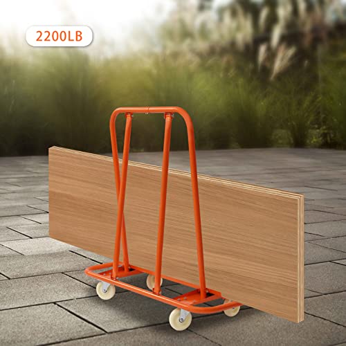 Carretilla para paneles de carga 2200lb KUMOYOU miniatura 7