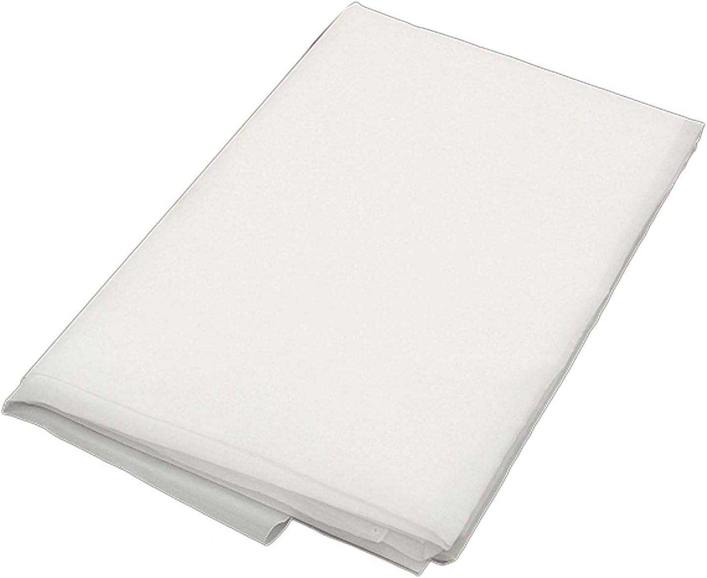 Nylon Multipurpose Filter Cloth/Fabric for Filtration of Water, Chemicals, Chemicals, Juice, Cheese, Curd & Ink and Nylon Bolting Cloth for Screen Printing (1.25 Meter X 1 Meter) (300 Mesh)