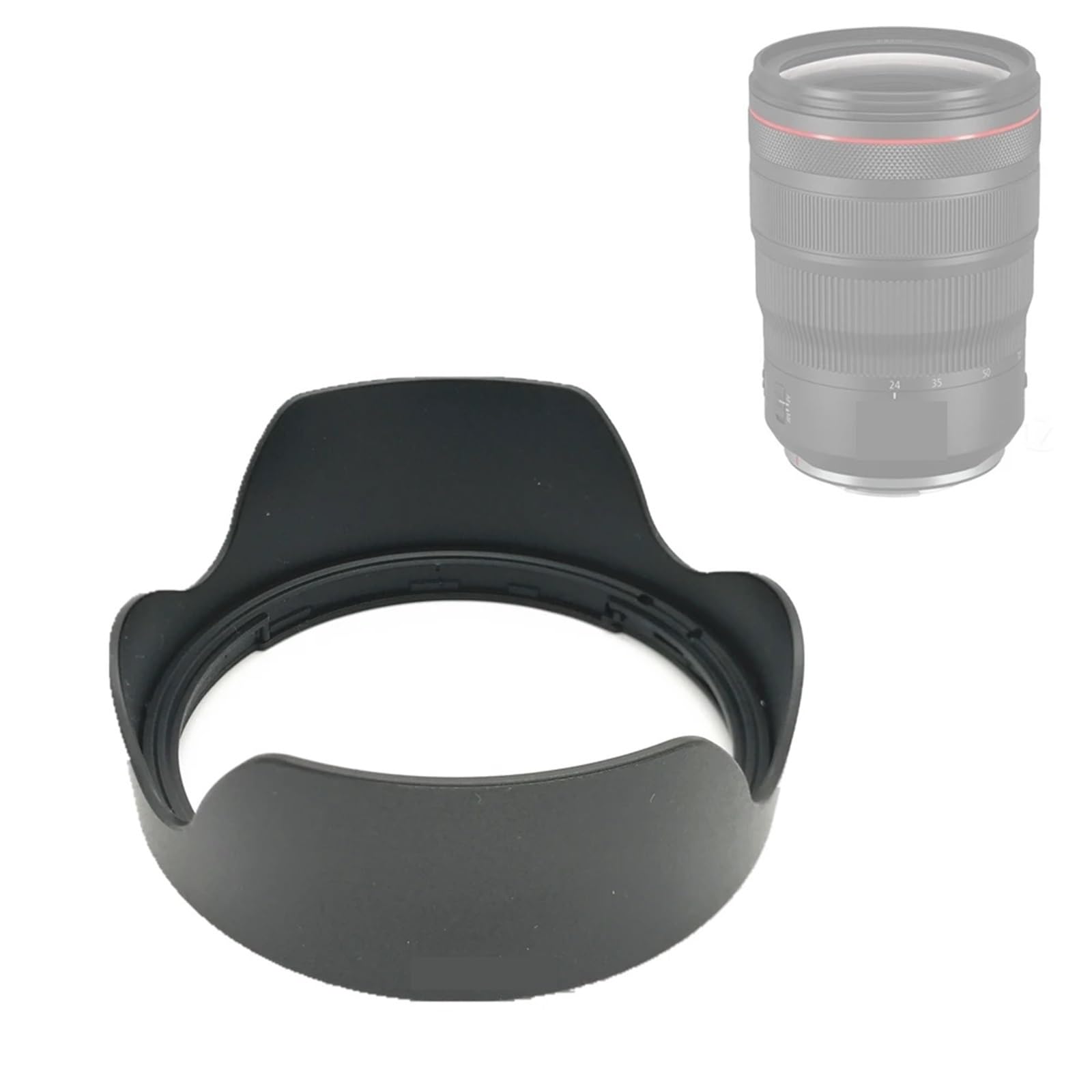 Ylhklfjj For Ew88e Lens Hood For For Petal Sunshade, Replace For Ew-88E For Canon Rf 24-70Mm F/2.8 L Is Usm / Rf24-70Mm F2.8/24-70 Mm
