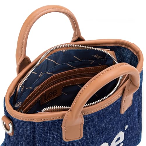 Bolso Tote Montana West x Lee para Mujer, Bolso de Denim con Correa Ajustable para Hombro y Cruzado miniatura 6