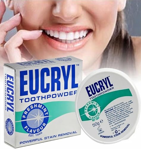 Eucryl Freshmint Flavour Eucryl Toothpowder, 50 g, 12 Stück – Ansicht 4