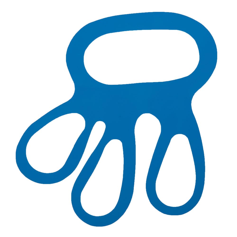 FRANZ MENSCH 100 Stück Hygostar Handschuhspanner Detect | detektierbar, Packung, blau, Einheitsgröße, Handschuhspanner, Handschuh Halter,