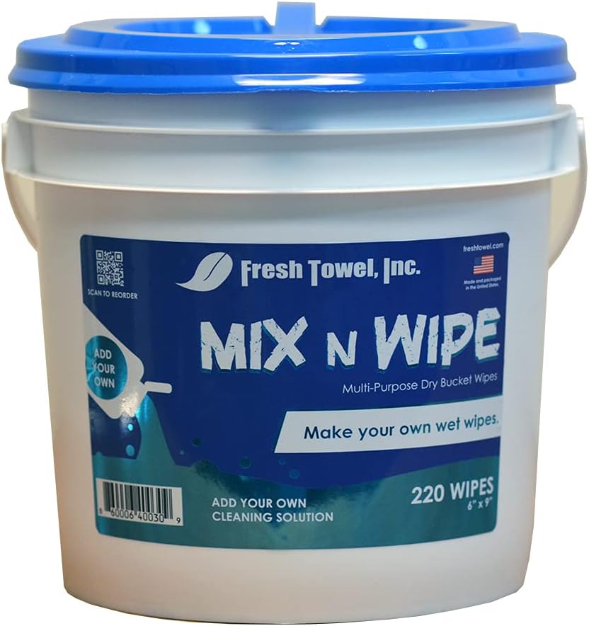 Fresh Towel Mix N Wipe Dry Bucket Wipes Make Your Own Wet