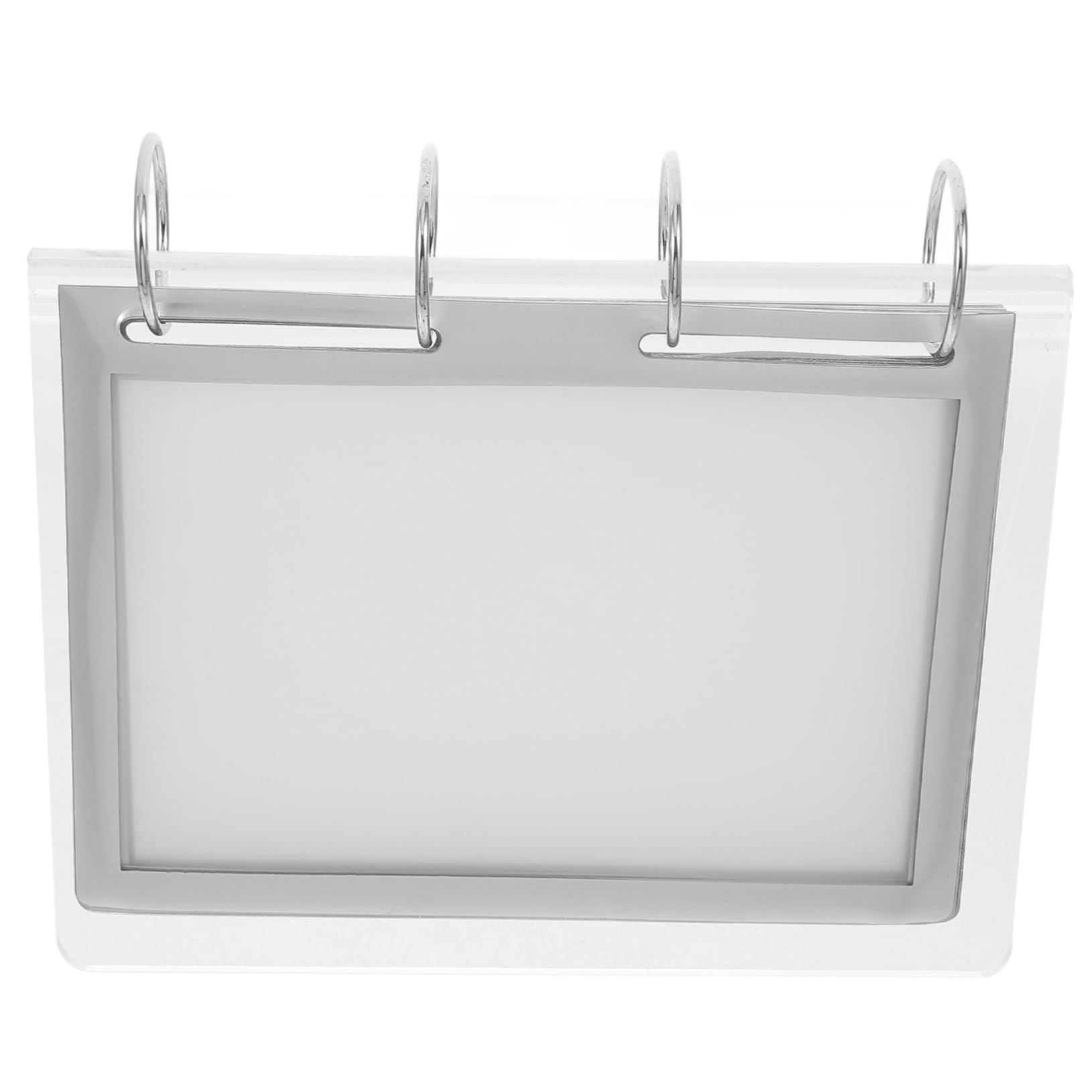 Operitacx 5piezas Soporte De Menú Vertical De Exhibidor De Carteles Transparentes Para Mesas Porta Menús y Publicidad Restaurantes y Oficinas Diseño Estable y Ligero