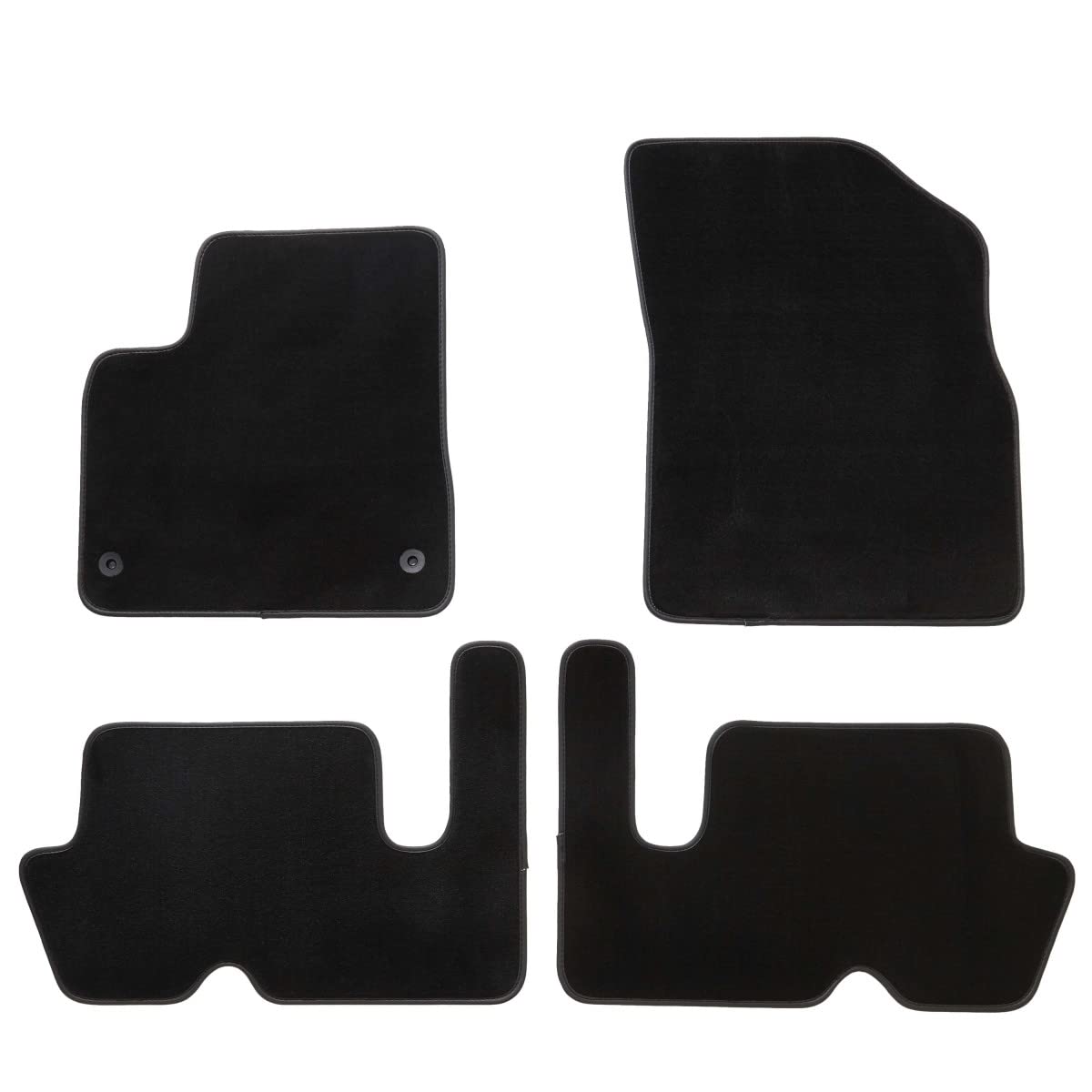 Tapis De Voiture - Sur Mesure Pour C4 (2004 - 2011) - 4 Pièces