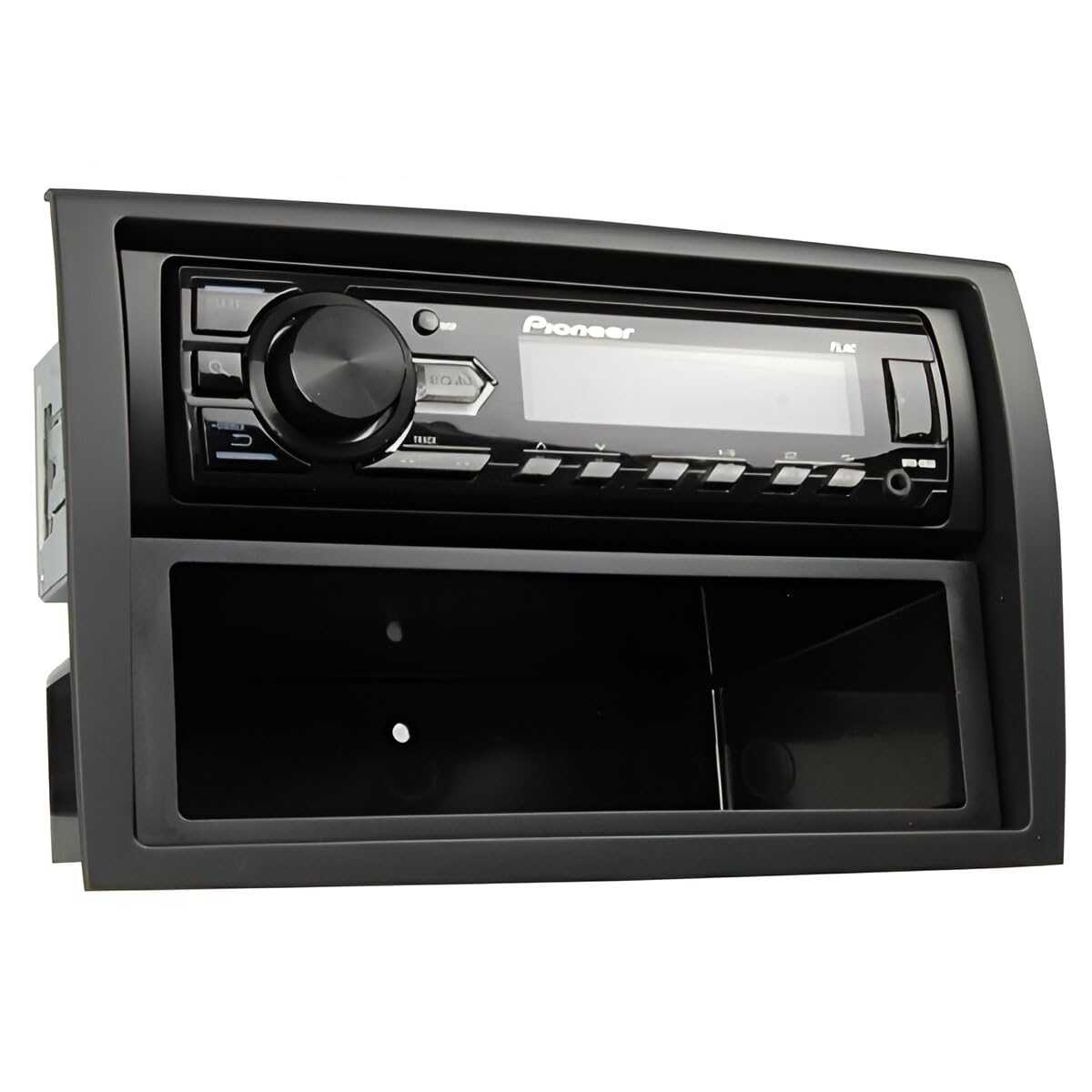 Sound-way Kit Montaggio Autoradio, Mascherina 1 DIN, Adattatore Antenna, Chiavi di Smontaggio, compatibile con FIAT Ducato, Citroen Jumper, Peugeot Boxer 2006-2011