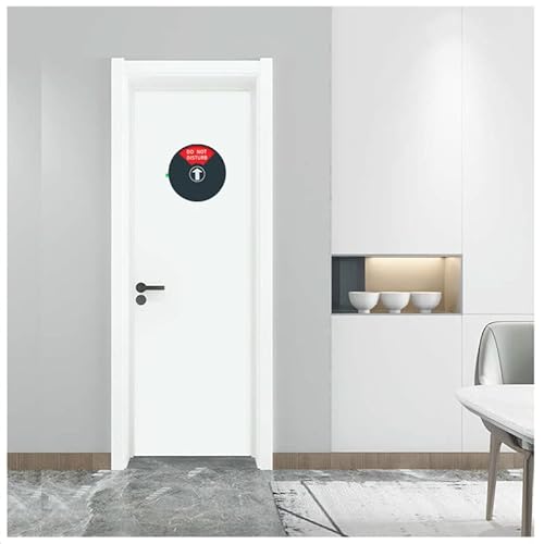 2 Stück Sichtschutzschild,In Einem Meeting Schild, Büroschild,Do Not Disturb Schild, mit Englisch “PLEASE KNOCK”“DO NOT DISTURB”“OUT OF OFFICE”“IN A MEETING”