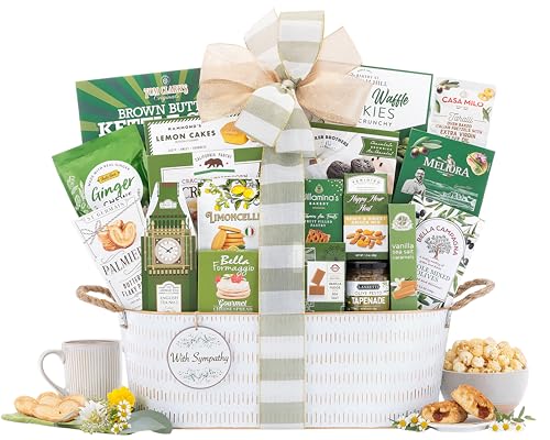 Sympathy Gift Basket- With Our Sincere Condolences Gift Basket by Wine Country Gift...