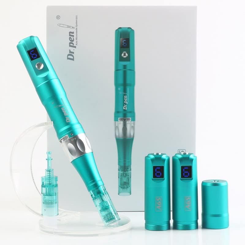 Sponsored Ad - R A Products Dr. Pen Ultima A6S Professional Microneedling Pen - Wireless Derma Auto Pen - Best Skin Care Tool Kit for Face and Body - 2 Cartridges (16pin)