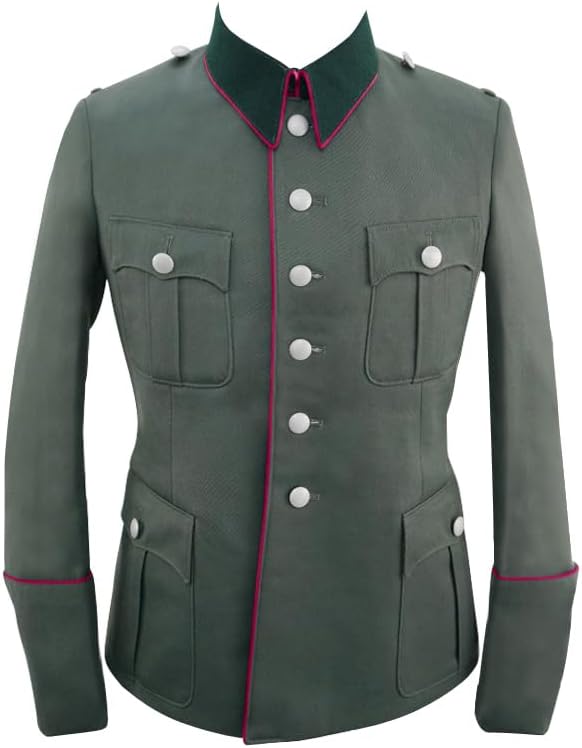 relume 尾州ウール ダブルブレストピーコート オリーブ カーキ 38