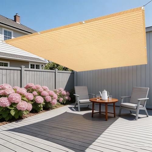 Filet d'ombrage avec protection UV 95% résistant et micro-perforé pour jardin
