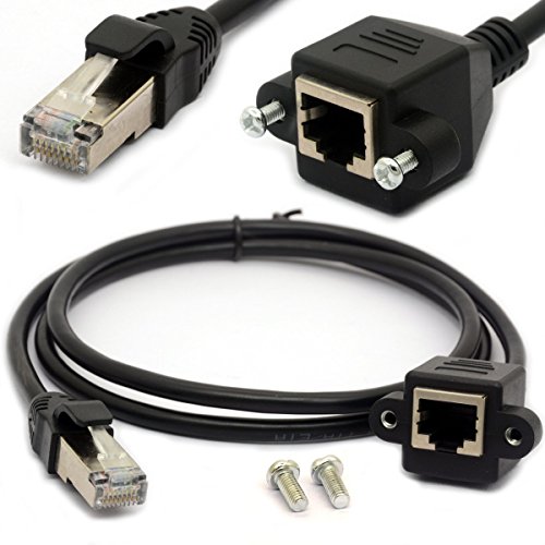 Cable de extensión RJ45 Cat 5E/5 Cat 6 1.5 m miniatura 1