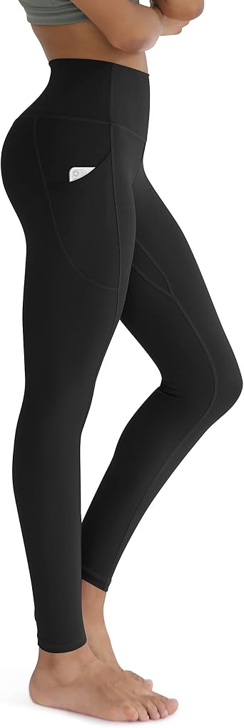 ODODOS High Waist Yoga Leggings with 