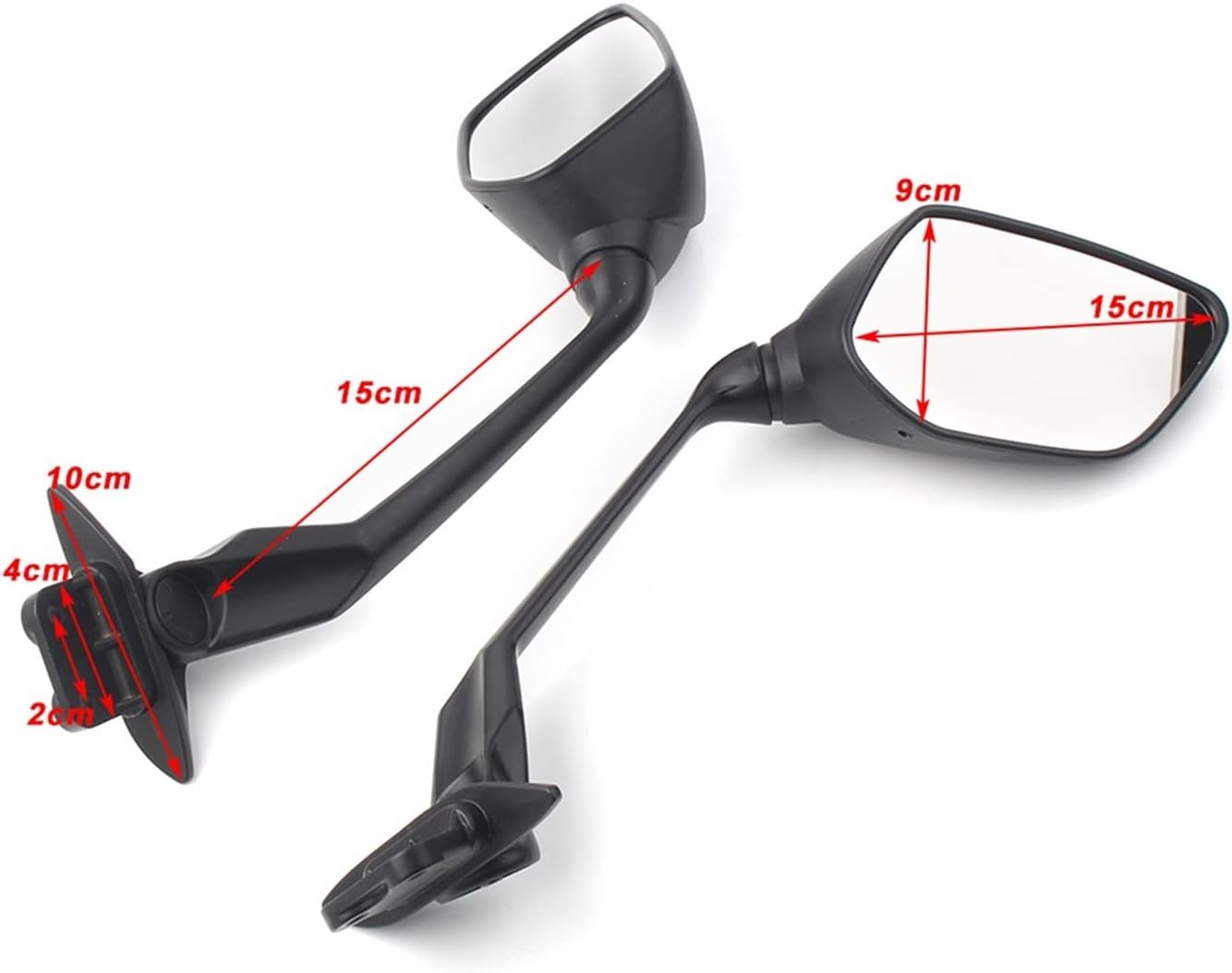 LighTech - アルミニウムミラー レバーマウントタイプ T-MAX 500 LighTech - アルミニウムミラー レバーマウントタイプ T-MAX 500
