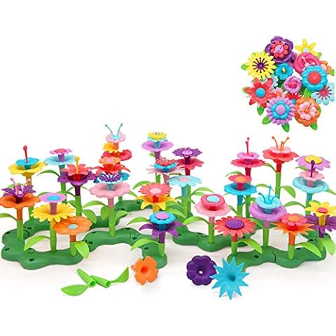 Diy Bouquet Sets Art Flower Arrangement Flower Garden Kit Girl Art Flower Arrangement Creative Flower Garden For Girls 3-7 Years Diy Bouquet Sets Children's Toys, Educational Diy Set 52 Piece Cover