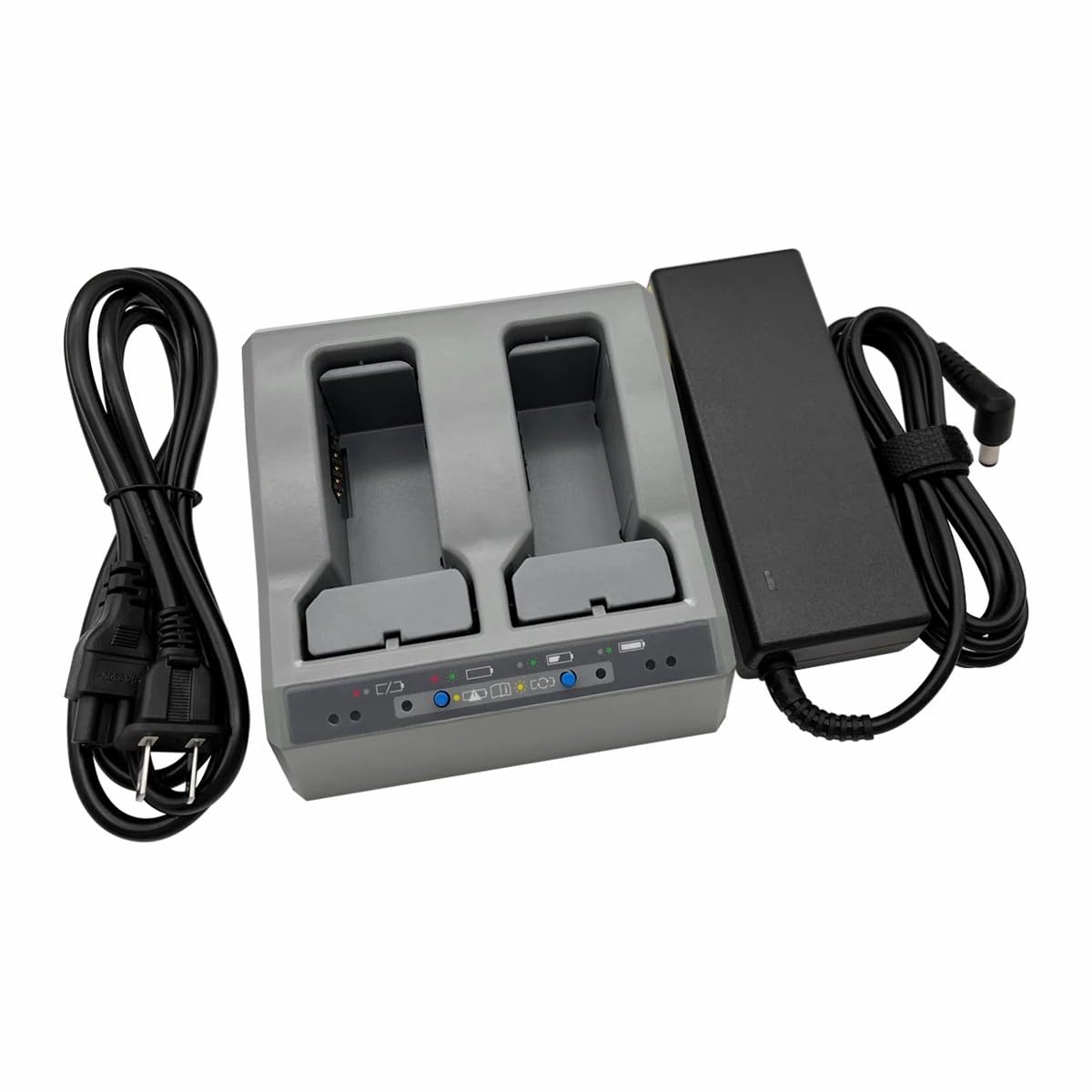 Dual Slot/Two Slots Charger for Trimble G.P.S S8/S6 R10 Battery