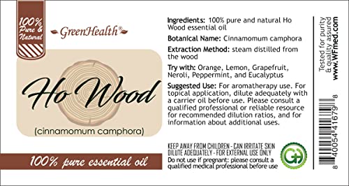 Aceite Esencial Ho Wood - 30 ml - 100% Puro y Natural miniatura 4