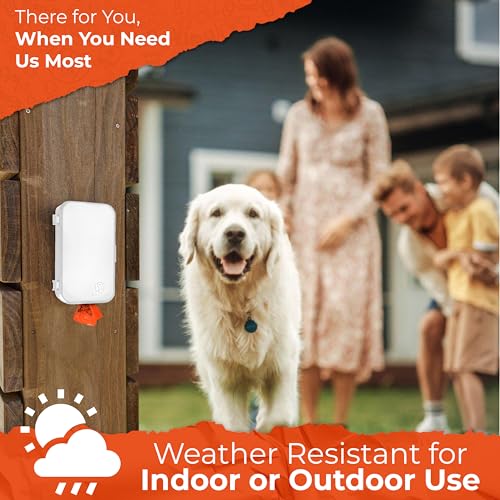 Image of PEXTER Dog Poop Bag Dispenser - Outdoor or Indoor Pet Waste Bag Dispenser Station - Stick-On or Screw-On Wall Mount - Poop Bags Storage Outdoor Container - Includes 4 Doggie Bag Rolls (White)